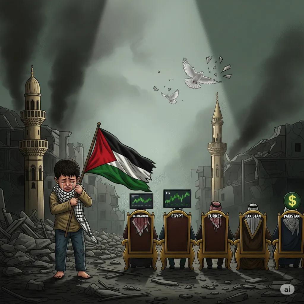 Why the Silence? Muslim Countries and the Gaza Genocide 2 Gemini Generated Image nowzcmnowzcmnowz 1